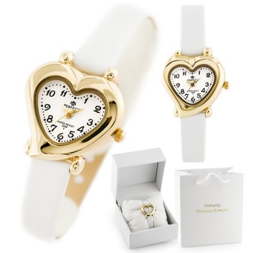 PIĘKNY ZEGAREK PERFECT PREZENT NA KOMUNIĘ DLA DZIEWCZYNKI