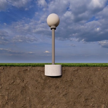 ОСНОВАНИЕ ДЛЯ САДОВОГО ЛАМПЫ D=38,2