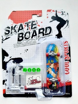 Мини-скейтборд для пальцев + аксессуары для грифов