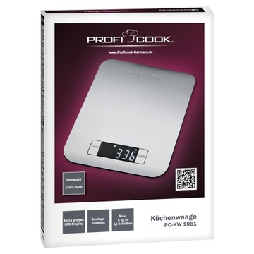 ЭЛЕКТРОННЫЕ ТОЧНЫЕ КУХОННЫЕ ВЕСЫ PROFICOOK P