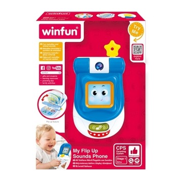 Telefon dla dzieci Smily Play 17,5 cm x 7 cm wielokolorowy