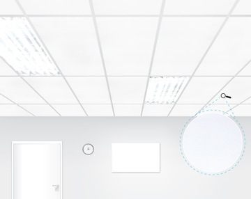 Потолочная плитка Rockfon Tropic 1200x600x15 16 шт.