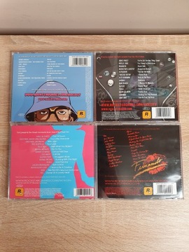 GRAND THEFT AUTO GTA VICE CITY - САУНДТРЕК OST. 7xCD NEEDLE OST