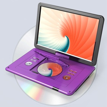 Портативный автомобильный DVD-плеер с ЖК-дисплеем 15,6 дюйма, HD 1280P, USB, 5000 мАч, 2 шт.
