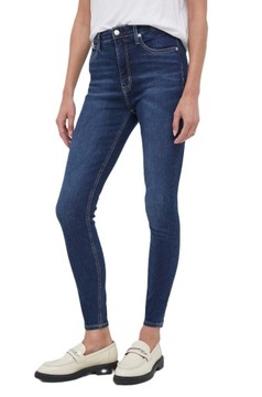 CALVIN KLEIN JEANS - SPODNIE JEANSOWE DAMSKIE 27