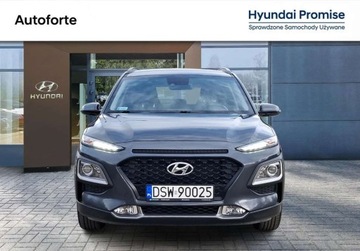 Hyundai Kona I Crossover 1.6 GDi Hybrid 141KM 2019 Hyundai Kona 1.6 GDI Hybrid aut. DCT Salon PL 1 wlasciciel 1 rejestracj, zdjęcie 8