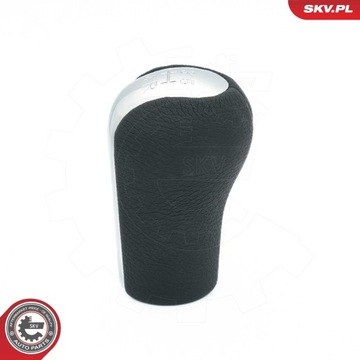 РУЧКА ПЕРЕКЛЮЧЕНИЯ ПЕРЕДАЧ С СИЛЬЧКОМ 63SKV484 TOYOTA AVENSIS ; 5Б; ХРОМИРОВАННАЯ КОЖА