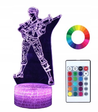 Lampka Nocna 3D Led