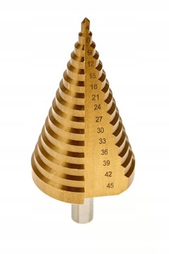 РОЖДЕСТВЕНСКАЯ ЕЛКА СТУПЕНЧАТАЯ КОНИЧЕСКАЯ СВЕРЛО 4-45ММ