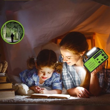 Фонарик Feegar OZE Radio на солнечной батарее 8000 мАч