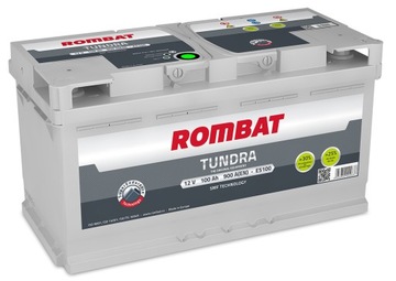 AKUMULATOR ROMBAT TUNDRA 12V 100Ah 900A E5100 L5
