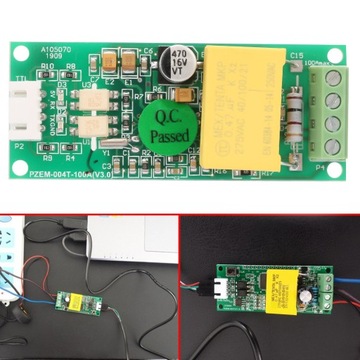 АМПЕРОМЕТР переменного тока PEACEFAIR PZEM-004T 100A