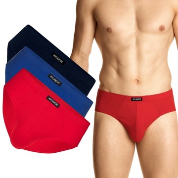SLIPY męskie Atlantic 3SMP-129 classic 3 PARY XXL