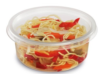 Pojemnik OKRĄGŁY 125 ml PP + wiekczko 100 szt.