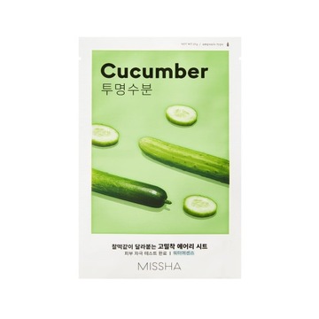 Missha Maseczka w Płachcie Airy Fit Sheet Mask (Cucumber) 19g
