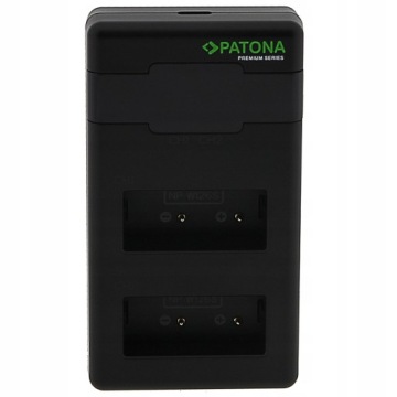 2x аккумулятора Paton Fuji NP-W126 PROTECT + зарядка