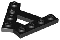 LEGO Płytka - wedge A-Shape (15706) czarna 1szt.
