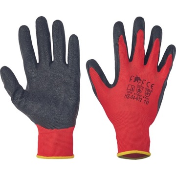 Rękawice ochronne LATEX rozmiar 9 - L 1 para