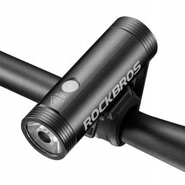 LAMPKA ROWEROWA PRZÓD LED USB-C LAMPA PRZEDNIA