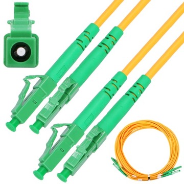PATCHCORD LC/APC-LC/APC SM G.657A1 DUPLEX 3.0MM JEDNOMODOWY 2M