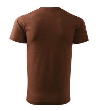 Koszulka męska PREMIUM r. 2XL kolor czekoladowy