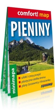 Pieniny mapa laminowana MINI ExpressMap