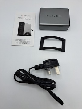 SATECHI Ładowarka 165W GaN 4-Portowa USB-C OUTLET