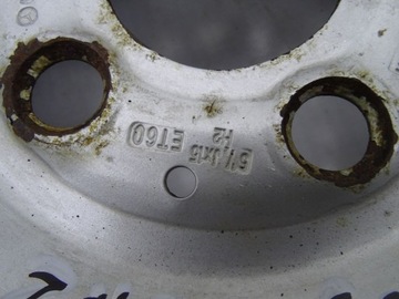 DISK OCELOVÝ MERCEDES-BENZ OE 5.5" X 15" 5X112 ET 60