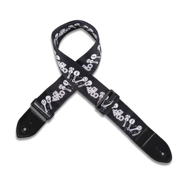 РЕМЕНЬ ДЛЯ ГИТАРЫ МЯГКИЙ, УДОБНЫЙ, прочный нейлоновый ремень для гитары + БЕСПЛАТНЫЙ медиатор.