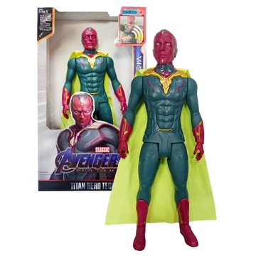 FIGURKA AVENGERS VISION RUCHOMA DŹWIĘK LED 30 cm