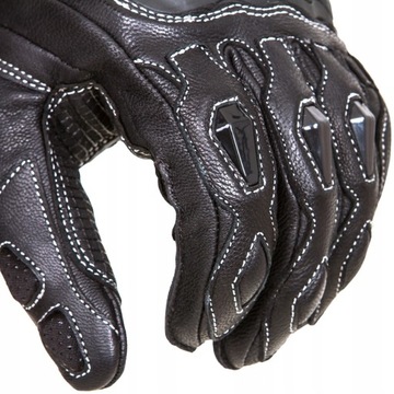 КОЖАНЫЕ МОТОЦИКЛОВЫЕ ПЕРЧАТКИ WOLF HAWK BLK XL