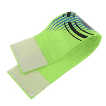 2x зеленый футбольный капитанский браслет, стандартный футбольный мяч на эластичной рукоятке C