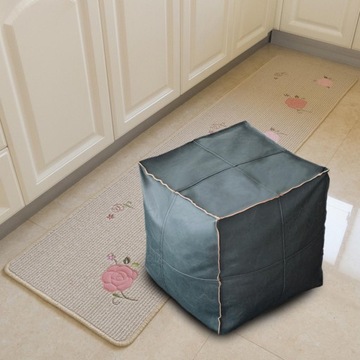 Марокканский пуф и табурет для ног в стиле бохо