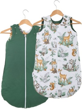 ŚPIWOREK DO SPANIA NIEMOWLĘCY BAWEŁNA 100% BABYMAM