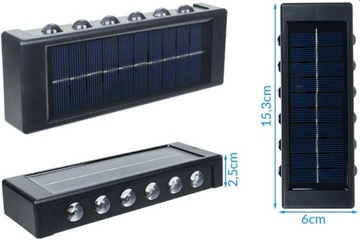 10x солнечный свет светодиодный солнечный настенный светильник для открытого сада декоративный