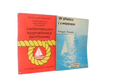 2 x JACHT W SŁOŃCU I Z WIATREM VADEMECUM Rawęski