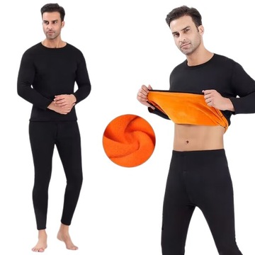 Bielizna termoaktywna męska pogrubiona L-5XL,L