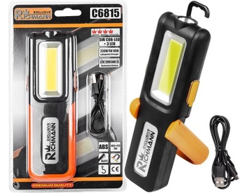 LATARKA WARSZTATOWA 5W COB LED AKU C6815 RICHMANN
