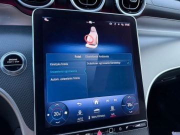 Mercedes GLC C254/X254 SUV Plug-In 2.0 300e 313KM 2023 Mercedes-Benz GLC GLC300e AMG plug-in, I wlasciciel, bezwypadkowy, serwis, zdjęcie 21