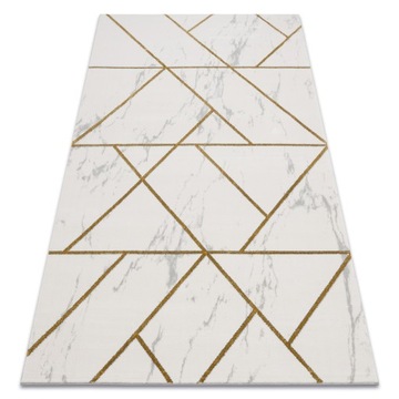DYWAN GLAMOUR 140x190 cm MARMUR krem/złoty #AF437