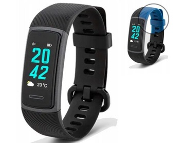 SMARTBAND SMARTWATCH ZEGAREK OPASKA S3750 CZ+NIEB