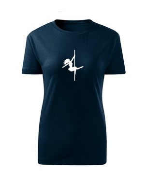 Koszulka T-shirt TANIEC NA RURZE POLE DANCE POWIETRZNA TANCERKA damska