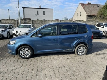 Volkswagen Touran II 2.0 TDI 140KM 2015 Volkswagen Touran Klimatronik Podgrzewanie Parktro, zdjęcie 2