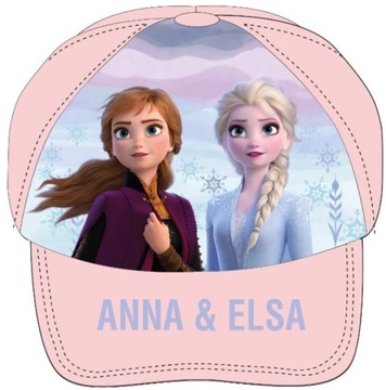 Czapka z daszkiem ANNA ELSA KRAINA LODU FROZEN 54