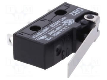 DB2C-A1LC Mikroprzełącznik SNAP ACTION 10A/250VAC 0,1A/80VDC SPDT DB