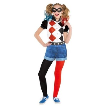 STRÓJ HARLEY QUINN LICENCJA DZIEWCZYNA JOKERA 128