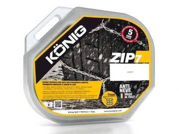 Łańcuchy śniegowe König Zip 7 gr.97 205/65/16 205/55/17 245/40/17