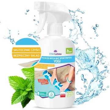 SPRAY PRZECIWGRZYBICZNY DO STÓP GRZYBICA + PŁYN DO CZYSZCZENIA MATY DO JOGI