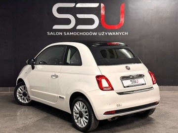 Fiat 500 II CC Seria 4 1.2 69KM 2016 Fiat 500 1.2 69KM Cabrio POP Stan Idealny SSU 1.2 Benzyna 69KM, zdjęcie 3