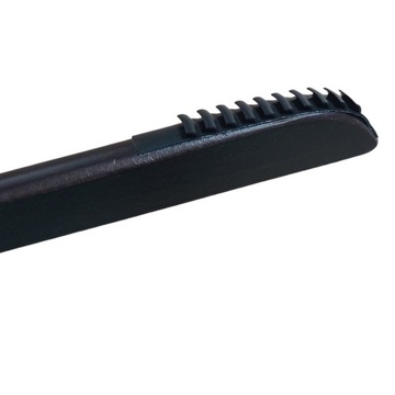 WIESZAK UBRANIOWY czarny męski 44cm ANTYPOSLIZG - 5szt. - POLSKI PRODUCENT